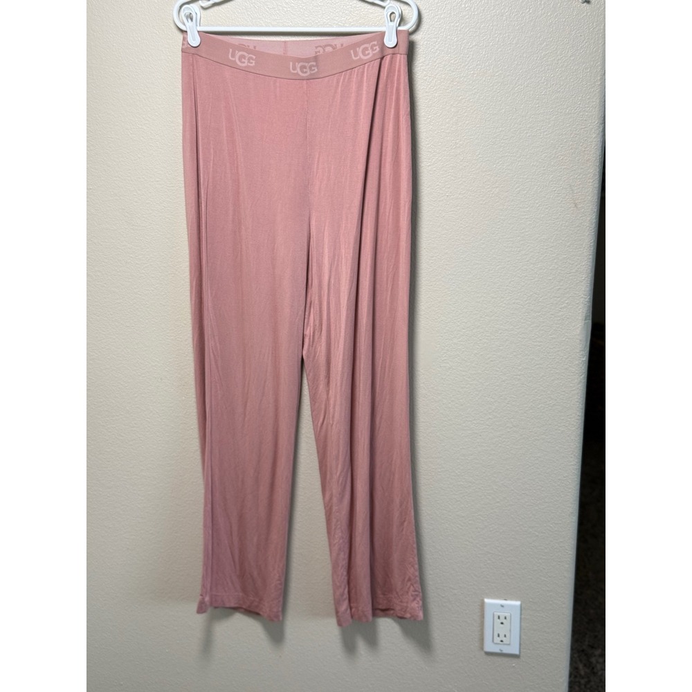 UGG Womens Pink Ecovero Viscose Lounge Pajama Pants XL 1144518